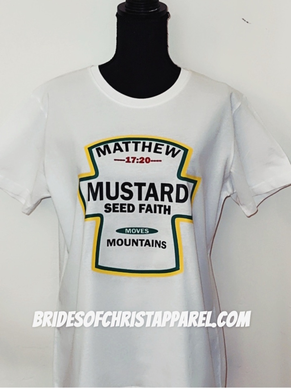 Mustard Seed Faith Graphic Tee - White